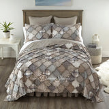 Donna Sharp Smoky Mountain Cotton Quilted Bedding Twin Bedding