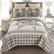 Donna Sharp Smoky Star Cotton Quilt Collection King Quilt Set