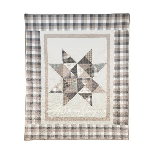 Donna Sharp Smoky Star Cotton Throw