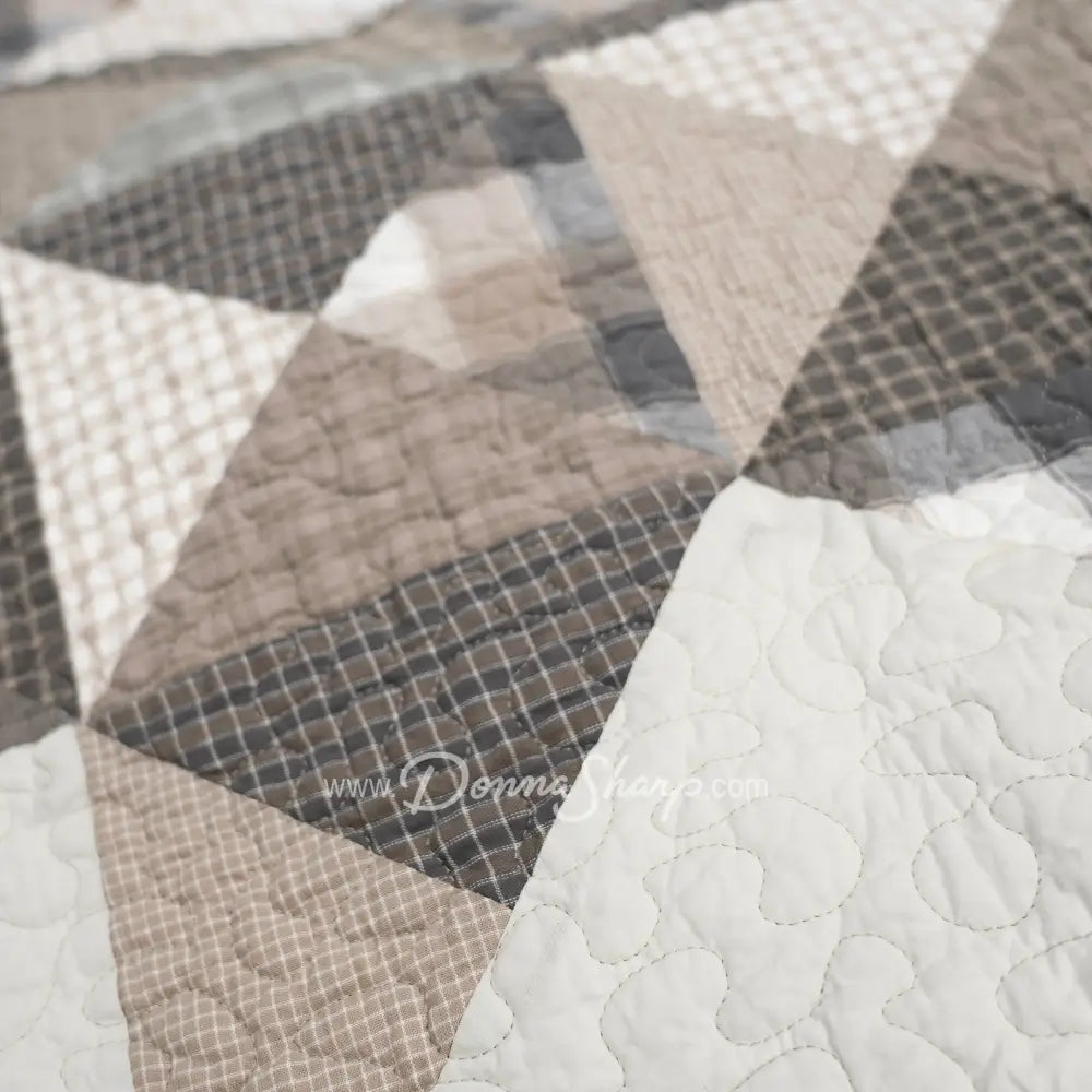 Donna Sharp Smoky Star Cotton Throw