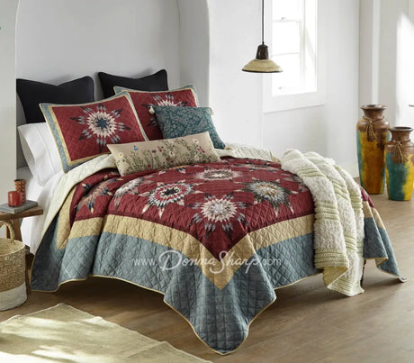 Donna Sharp Southern Star 3-Piece Quilted Bedding Set