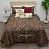 Spice Postage Stamp Bedding