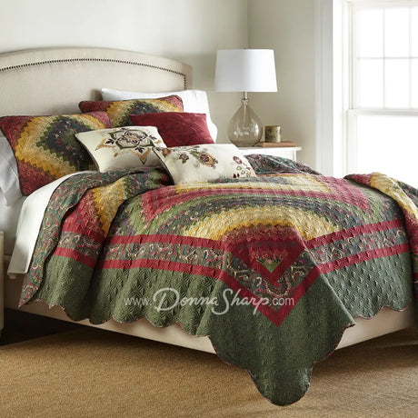 Spice Postage Stamp Bedding