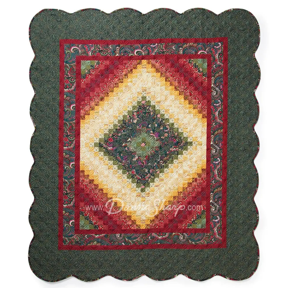 Spice Postage Stamp Bedding