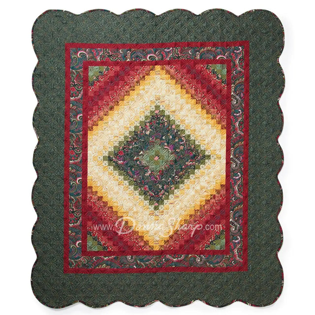 Spice Postage Stamp Bedding