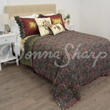 Donna Sharp Spice Trip Around The World Cotton Quilted Bedding