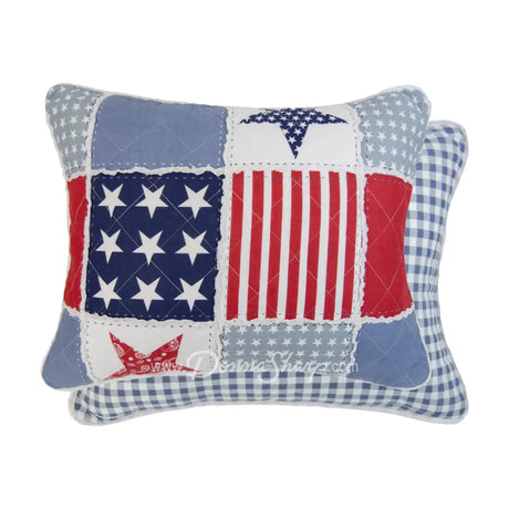 Star & Stripe 3pc Cotton quilt Set from Your Lifestyle Bedding