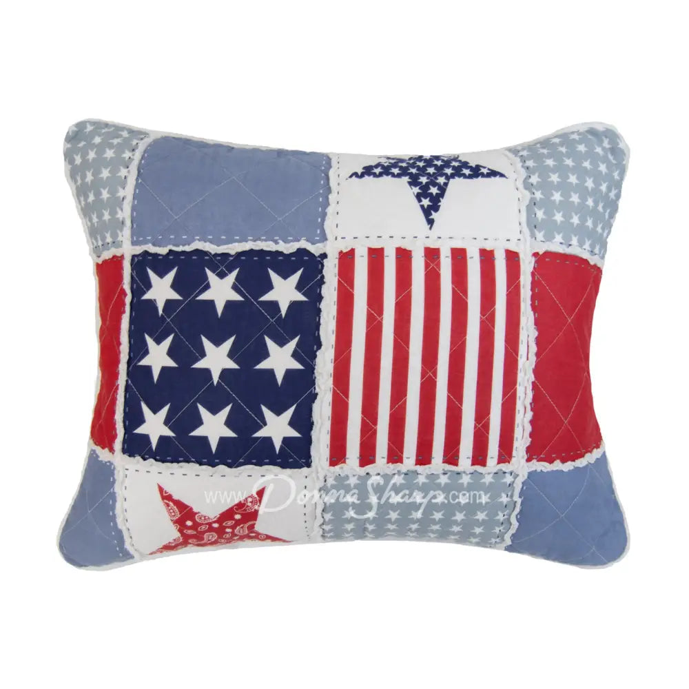 Star & Stripe 3Pc Cotton Quilt Set From Your Lifestyle By Donna Sharp Bedding