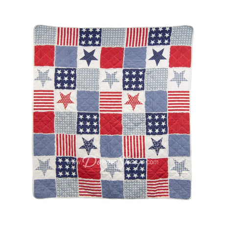 Star & Stripe 3Pc Cotton Quilt Set From Your Lifestyle By Donna Sharp Bedding