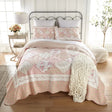 Donna Sharp Strawberry Garden 3Pc Cotton Quilt Set Bedding