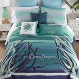 Donna Sharp Summer Surf Cotton Quilted Bedding