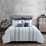 Donna Sharp Trellis 3Pc Cotton Comforter Set Bedding