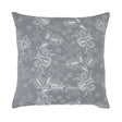 Dec Pillow Vista (Grey Emb) Bedding