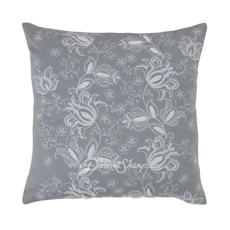 Dec Pillow Vista (Grey Emb) Bedding