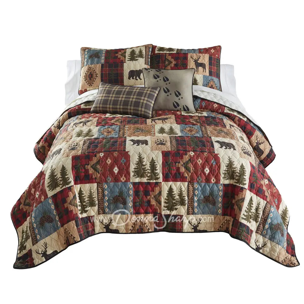 Donna Sharp Woodland Patch Lightweight Quilt Set