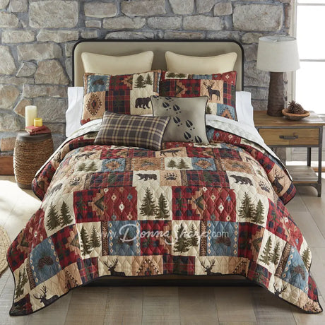 Donna Sharp Woodland Patch Lightweight Quilt Set