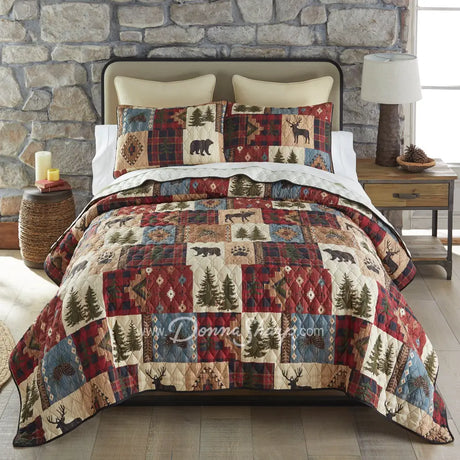 Donna Sharp Woodland Patch Lightweight Quilt Set King Set