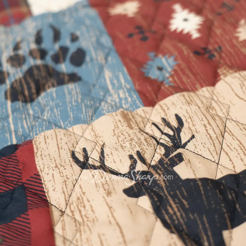 Donna Sharp Woodland Patch Lightweight Throw