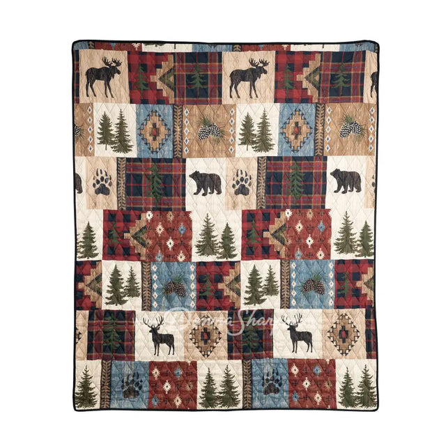 Donna Sharp Woodland Patch Lightweight Throw
