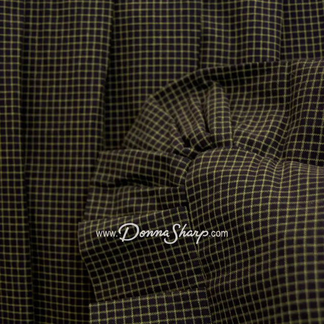 Eurosham & Bedskirt Woodland Plaid - Gathered Bedding