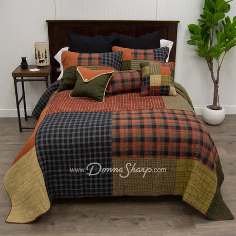 Donna Sharp Woodland Square Cotton Quilt Bedding