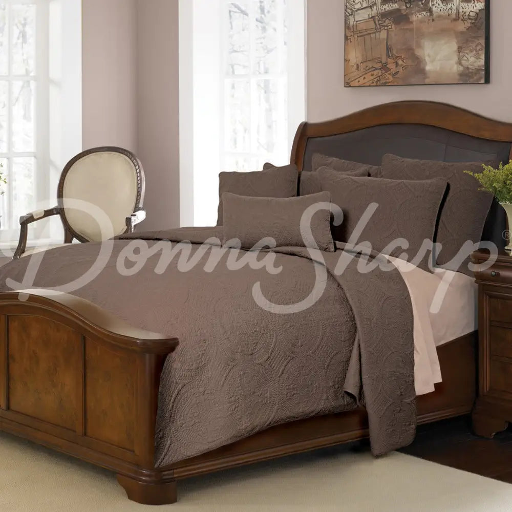 Eurosham Ana Taupe (Quilted) Sale