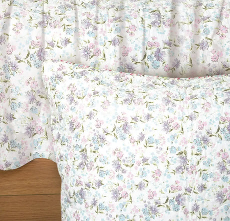 Eurosham Lily Floral (Quilted) Sale