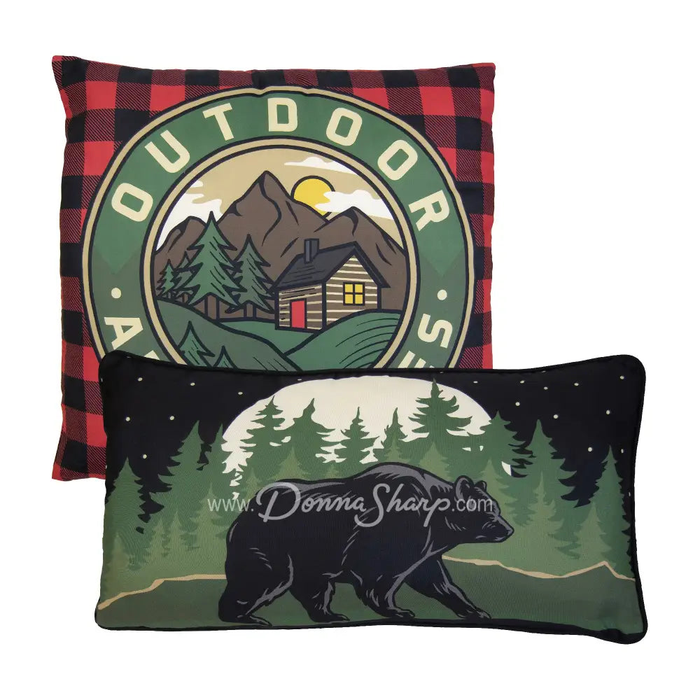 Foothills 3Pc Quilted Bedding Set By Donna Sharp New