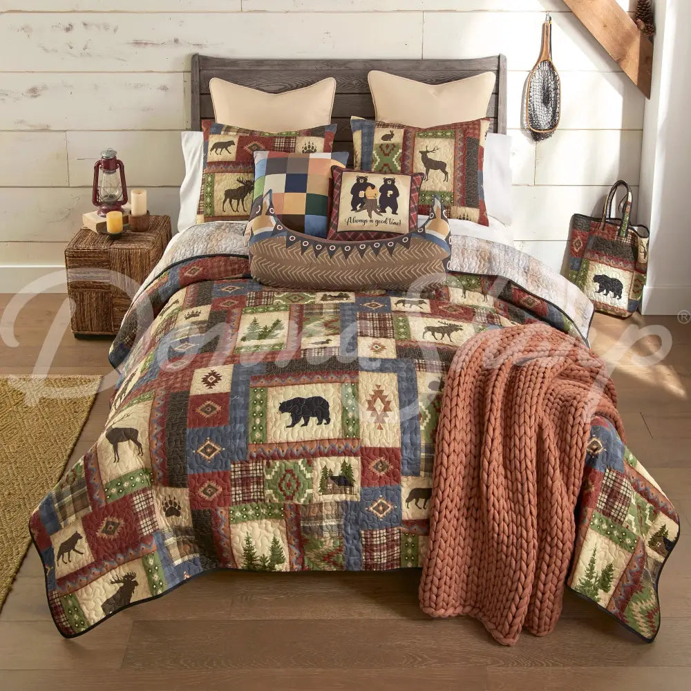 Forest Grove Quilted Bedding Set From Your Lifestyle By Donna Sharp