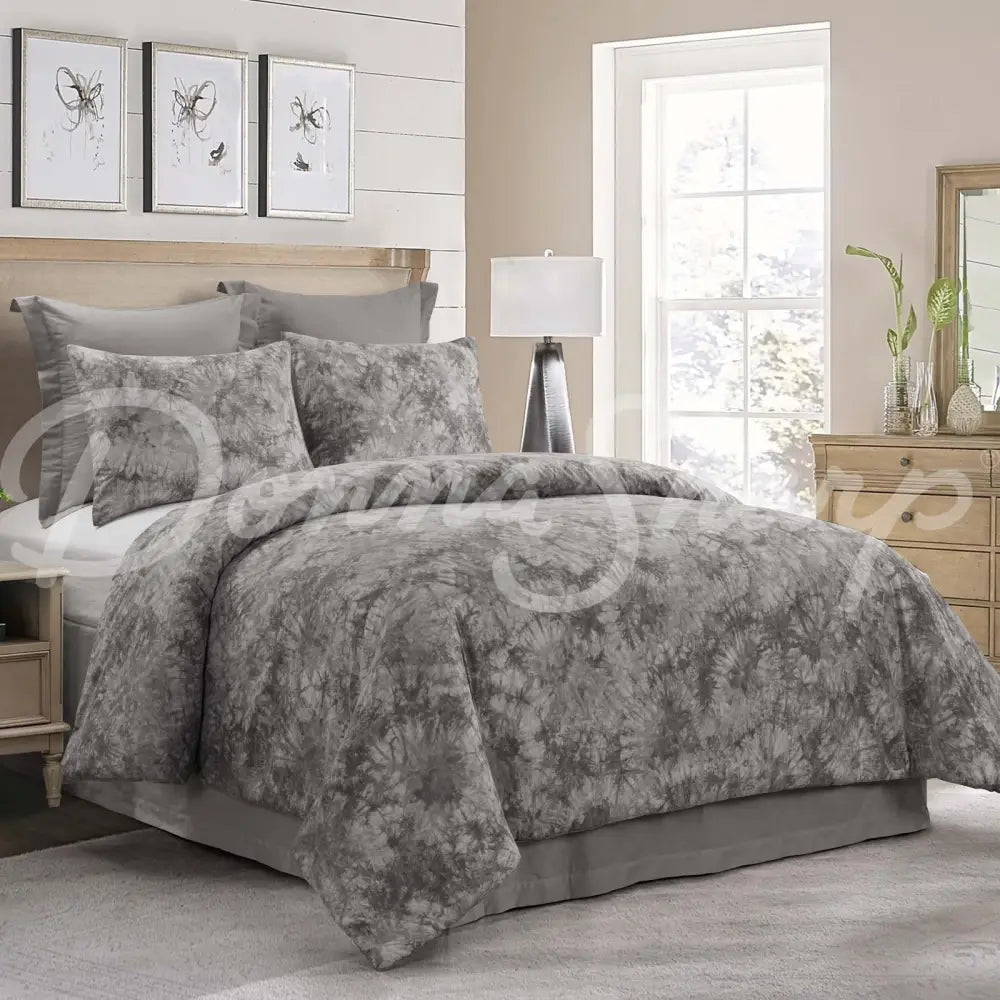 Granada Comforter Set King / Grey Bedding