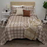 Highland Plaid Cotton Quilted Bedding Set By Donna Sharp