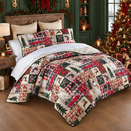 Holiday Dream Quilted Bedding Set from Your Lifestyle - Bedding