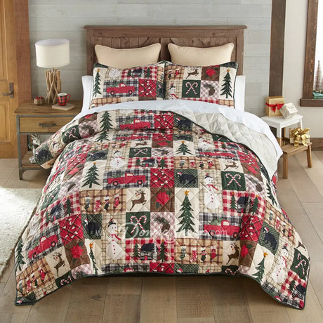 Holiday Dream Quilted Bedding Set from Your Lifestyle Bedding