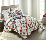 Holiday Love 3pc Comforter Bedding Set Holiday