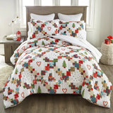 Holiday Love 3pc Comforter Bedding Set Holiday