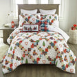Holiday Love 3pc Comforter Bedding Set King Comforter Holiday