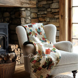 Donna Sharp Holiday Love Quilted Microfiber Throw