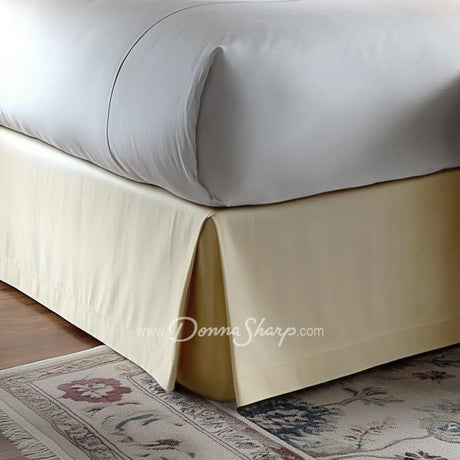 Ivory Bedskirt (Split Corner) - Bedding