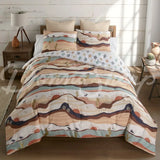 Journey 3Pc Comforter Bedding Set From Your Lifestyle By Donna Sharp