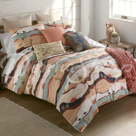 Journey 3Pc Comforter Bedding Set From Your Lifestyle By Donna Sharp