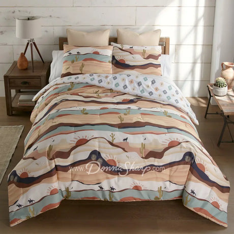Journey 3Pc Comforter Bedding Set From Your Lifestyle By Donna Sharp
