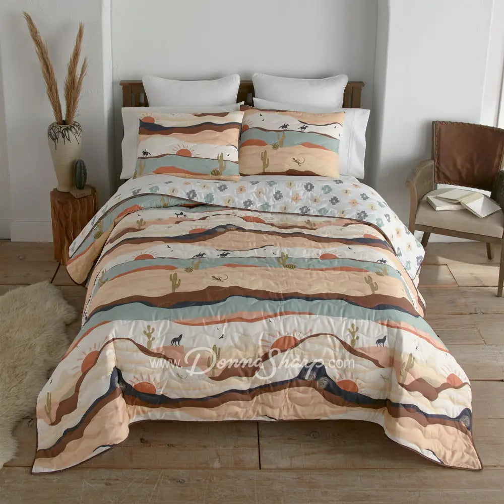 Journey Quilted Bedding Set From Your Lifestyle By Donna Sharp