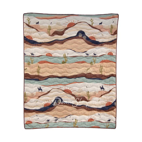 Journey Quilted Bedding Set From Your Lifestyle By Donna Sharp Throw