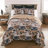 Kila Lightweight Quilted Bedding Set From Your Lifestyle By Donna Sharp Queen Quilt + 2 Shams