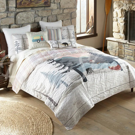 Lake Retreat 3Pc Bedding From Donna Sharp