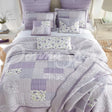 Lavender Rose Cotton Quilted Bedding