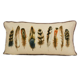 Mojave Red Feather Decorative Pillow from Donna Sharp - Bedding