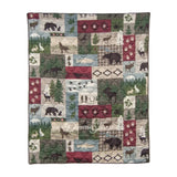 Montana Forest Quilted Bedding Set From Your Lifestyle By Donna Sharp New