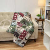 Montana Forest Quilted Bedding Set From Your Lifestyle By Donna Sharp New