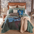 Moose Retreat 3Pc Quilted Bedding Set From Donna Sharp